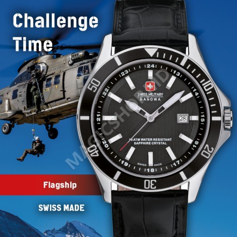 Швейцарские часы SWISS MILITARY HANOWA FLAGSHIP 06-4161.2.04.007