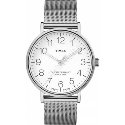 Мужские часы Timex Waterbury Classic 40mm Stainless Steel Mesh Band Watch