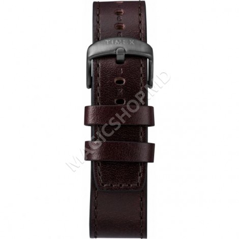 Ceas sportiv Timex Waterbury Linear Chronograph 45mm Leather Strap Watch