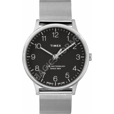 Мужские часы Timex Waterbury Classic 40mm Stainless Steel Mesh Band Watch