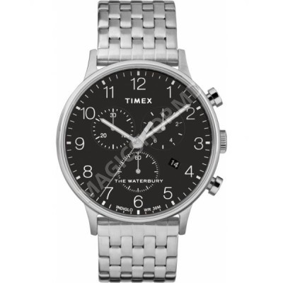 Ceas pentru barbati Timex Waterbury Classic Chronograph 40mm Stainless Steel Watch