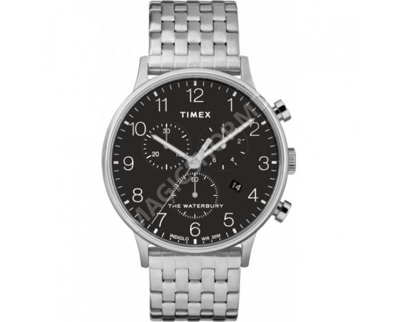 Ceas pentru barbati Timex Waterbury Classic Chronograph 40mm Stainless Steel Watch