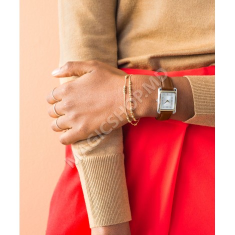 Ceas pentru femei Timex Meriden 25mm Leather Strap Watch