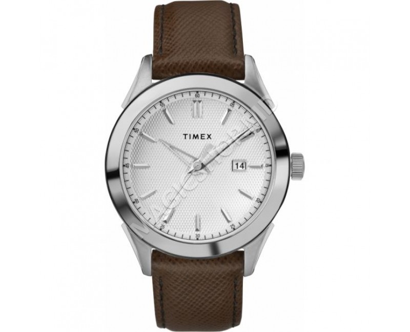 Мужские часы Timex Torrington Men's Date 40mm Leather Strap Watch