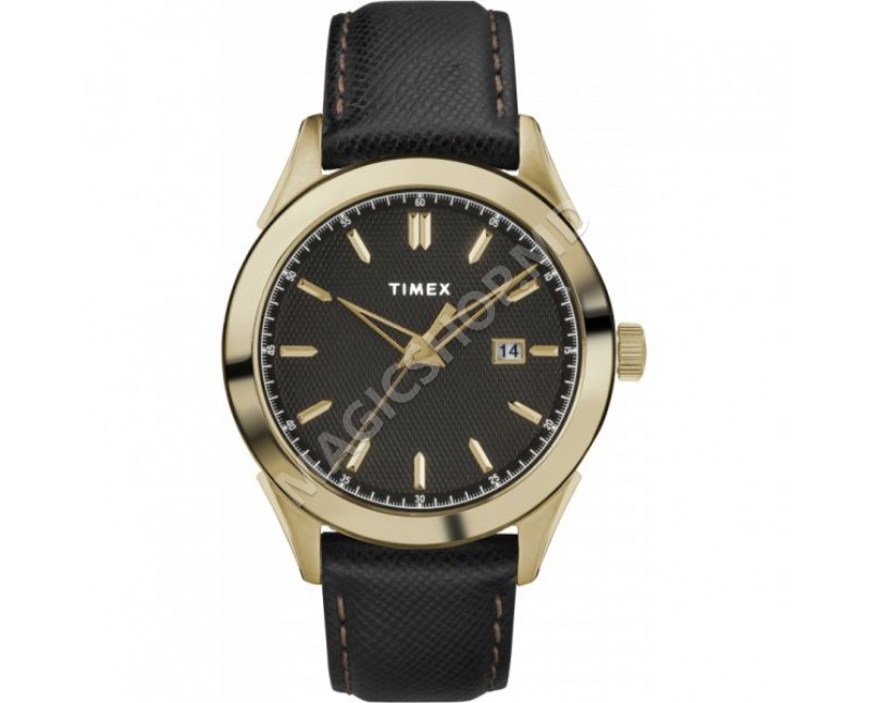 Ceas pentru barbati Timex Torrington Men's Date 40mm Leather Strap Watch