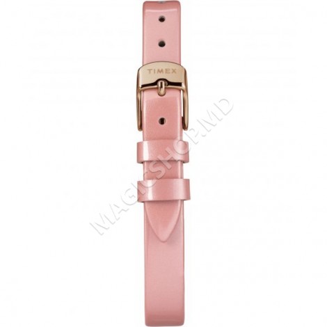 Ceas pentru femei Timex Milano Oval 24mm Patent Leather Strap Watch
