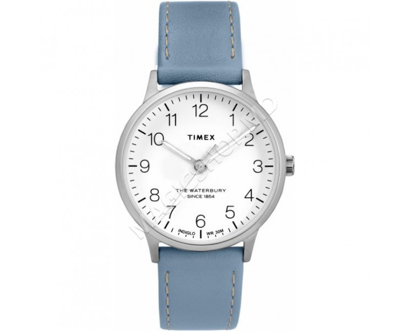Женские часы Timex Waterbury Classic 36mm Leather Strap Watch