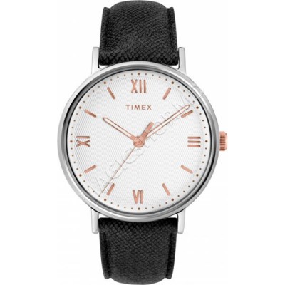 Ceas pentru barbati Timex Southview 41mm Leather Strap Watch