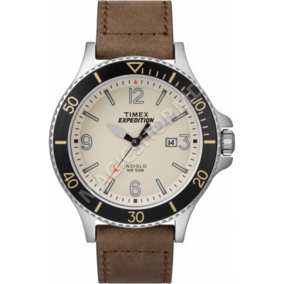 Спортивные часы Timex Expedition Ranger 43mm Leather Strap Watch