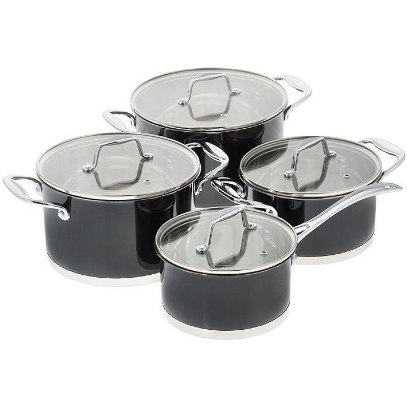 Seturi vase de gatit RAINSTAHL RS - 1084 BK Negru