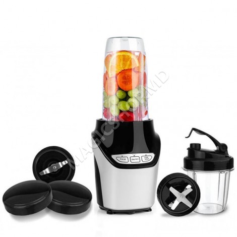 Blender HAUSBERG HB-7705 inox, negru