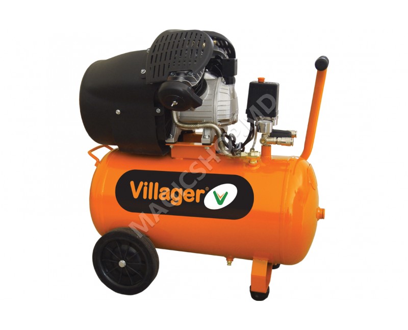 Compresor Villager VAT VE 50 L portocaliu