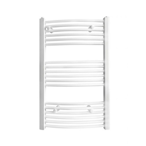 Uscător de prosoape alb oval 500x700