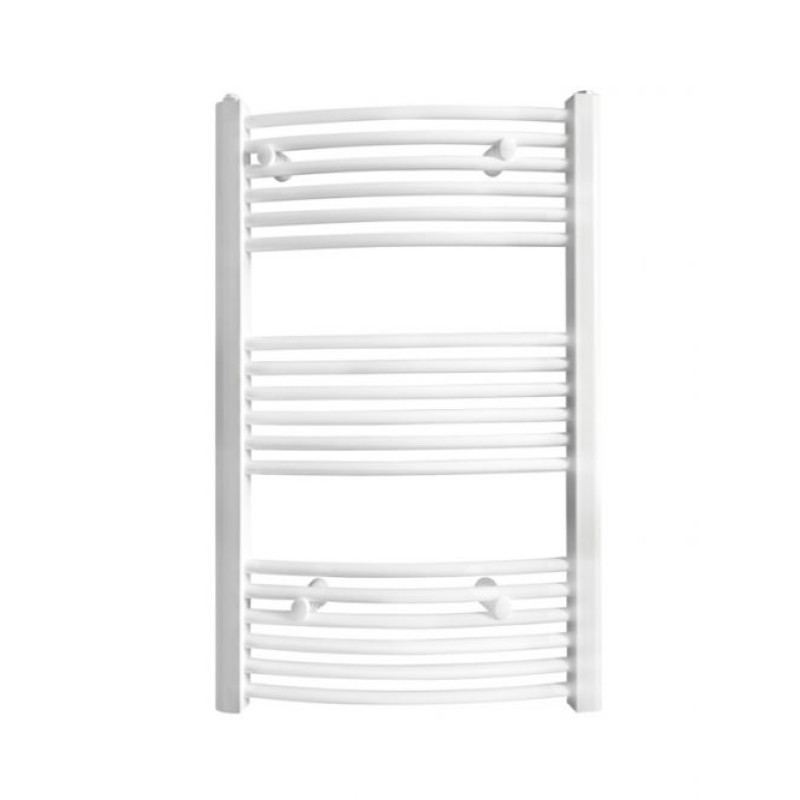 Uscător de prosoape alb oval 500x700