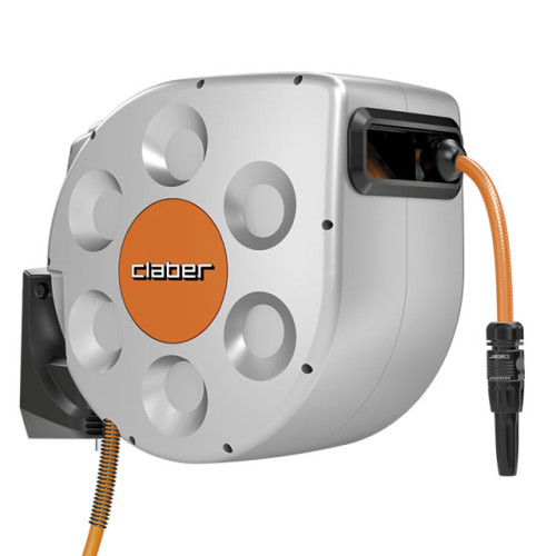 Tambur automat de perete cu furtun Claber Rotoroll Evolution 20"