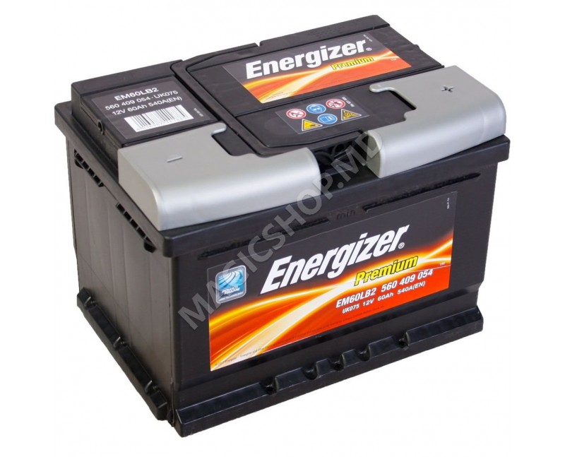 Аккумулятор Energizer 12V 60 Ah Ener.Premium