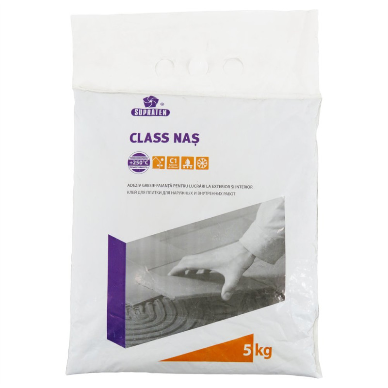 Adeziv pentru gresie si faianta CLASS NAS 5 kg