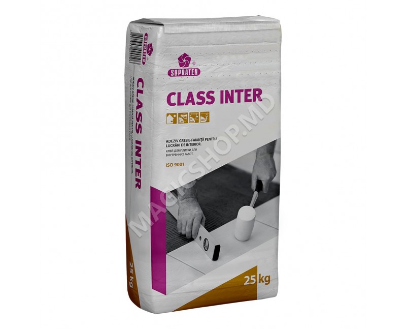 Плиточный клей Supraten CLASS INTER 25 кг
