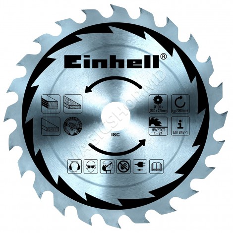 Дисковая пила Einhell TE-CS 165 1200 Вт 220 - 240 В 5500 об/мин