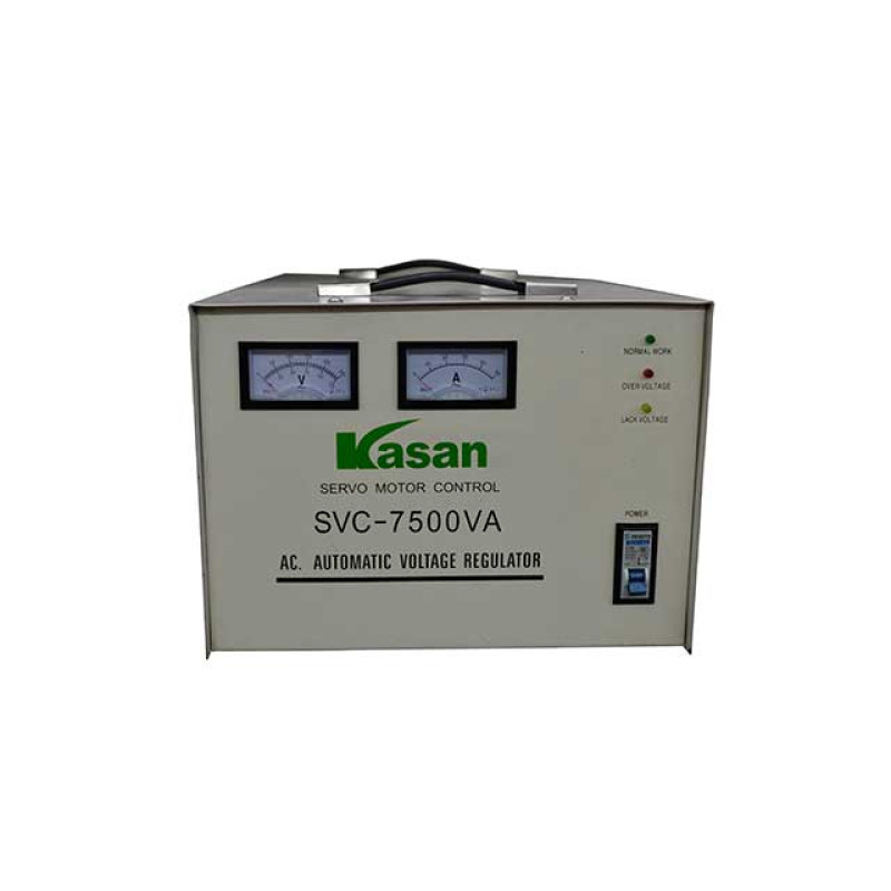 Stabilizator KASAN SVC 7500 VA-6 KW 220 V