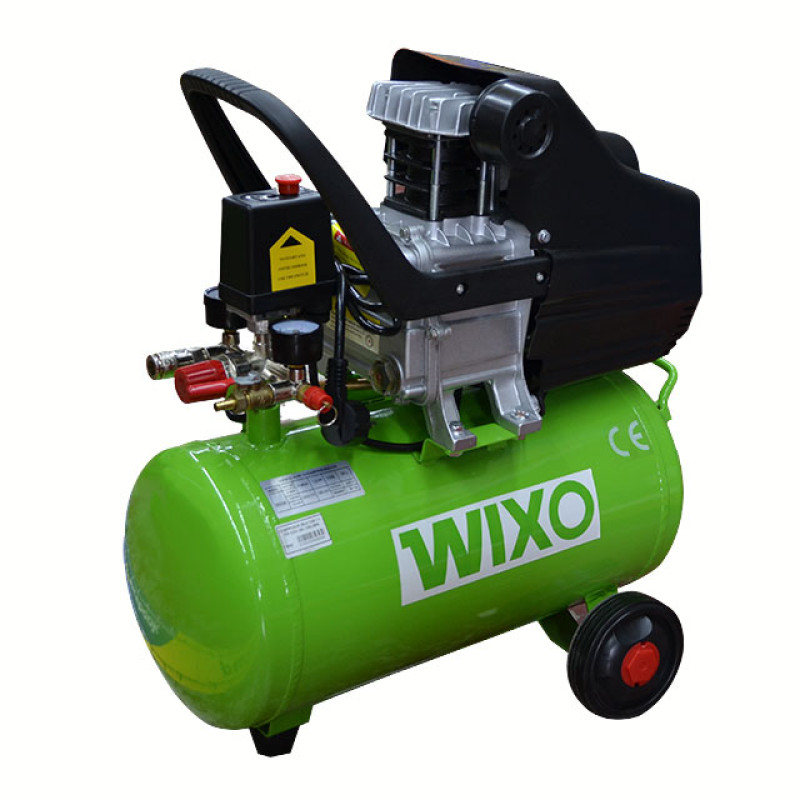 Compresor WIXO ZB-0 verde, negru