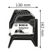 Nivelă cu laser Bosch GCL 2-15 roșu 15 m 4.5 V IPX5