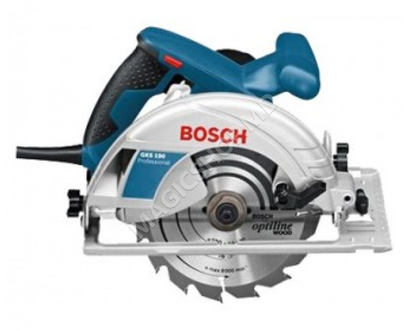 Ferastrau circular Bosch GKS 190 1400W albastru