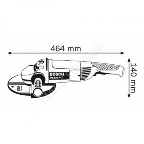 Угловая шлифовальная машина Bosch GWS 24-180 JH 180 мм