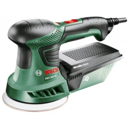Masina pentru slefuit Bosch PEX 300 AE 270W verde