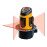 Nivelă cu laser Bosch GIZMO LITE 3 roșu 30 m 6 V IP54