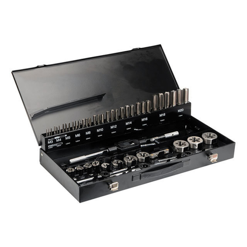 Set de tarozi și filiere Yato YT2979 20 mm