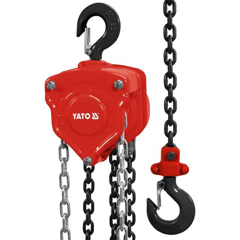 Scripete cu lanț Yato YT-58955 5000 kg 3 m