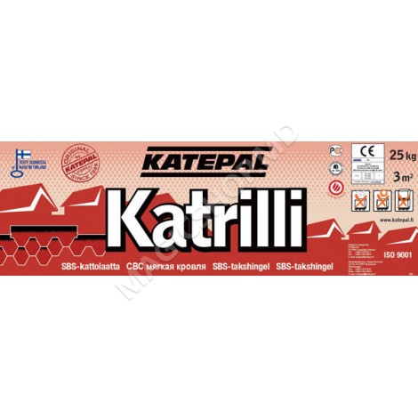 Битумная черепица Katepal Kattrilli bark