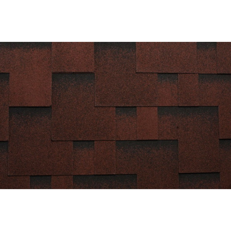 Tigla bituminoasa Katepal Rocky bedrock red