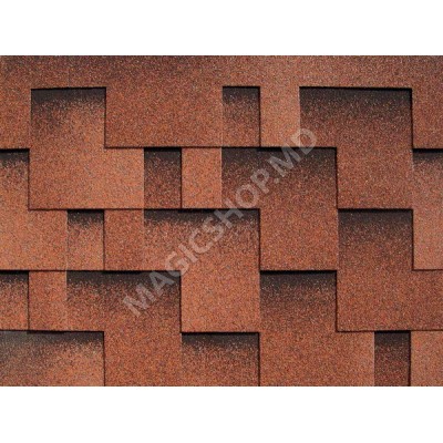 Битумная черепица Katepal Rocky terracotta