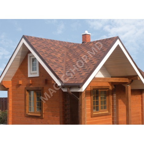 Битумная черепица Katepal Rocky terracotta