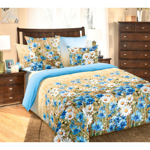 Set de lenjerie Cottony bumbac Albastrele 2P