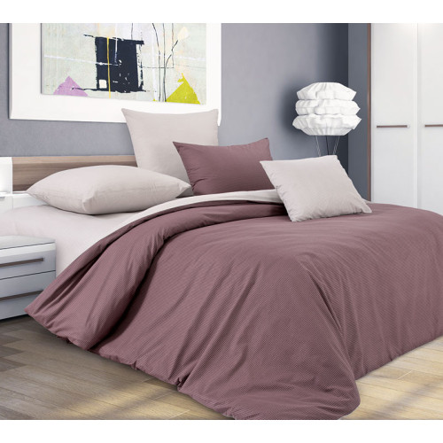 Set de lenjerie Cottony percale CREM DE CIOCOLATA 2P