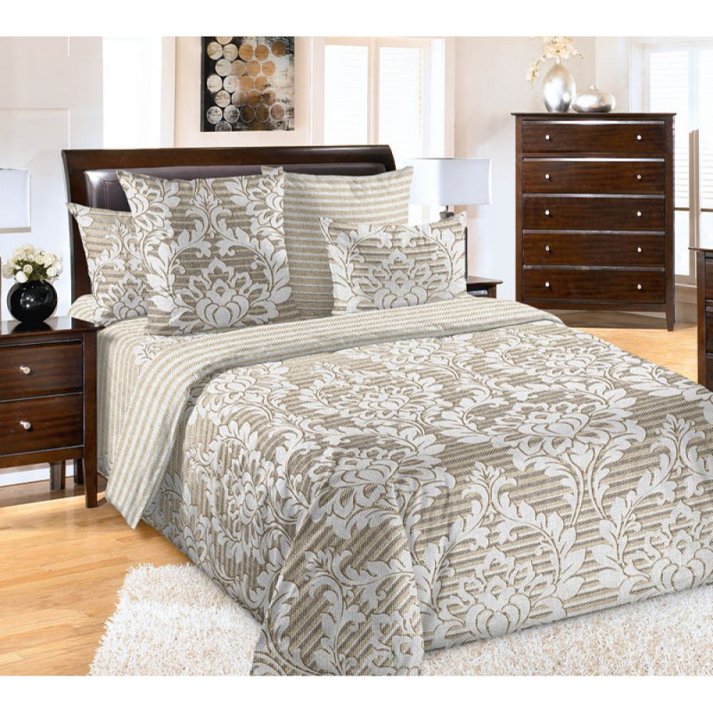 Set de lenjerie Cottony percale ETIQUE 2P EURO