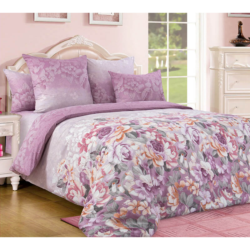 Set de lenjerie Cottony percale FRANTUZOAICA 2P EURO
