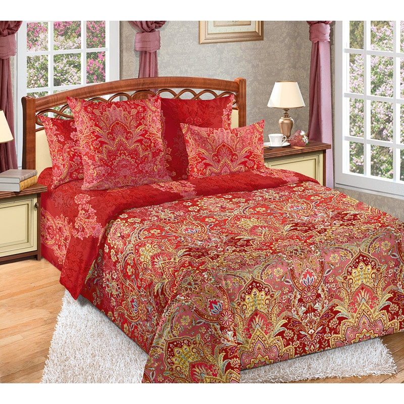 Set de lenjerie Cottony percale Duchesse 2P EURO