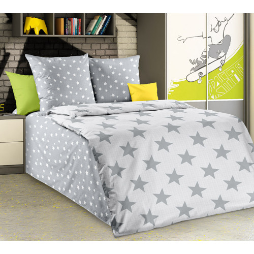 Set de lenjerie Cottony percale ORION 2P EURO
