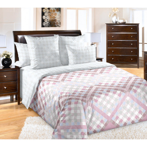 Set de lenjerie Cottony percale FORTUNA 2P EURO