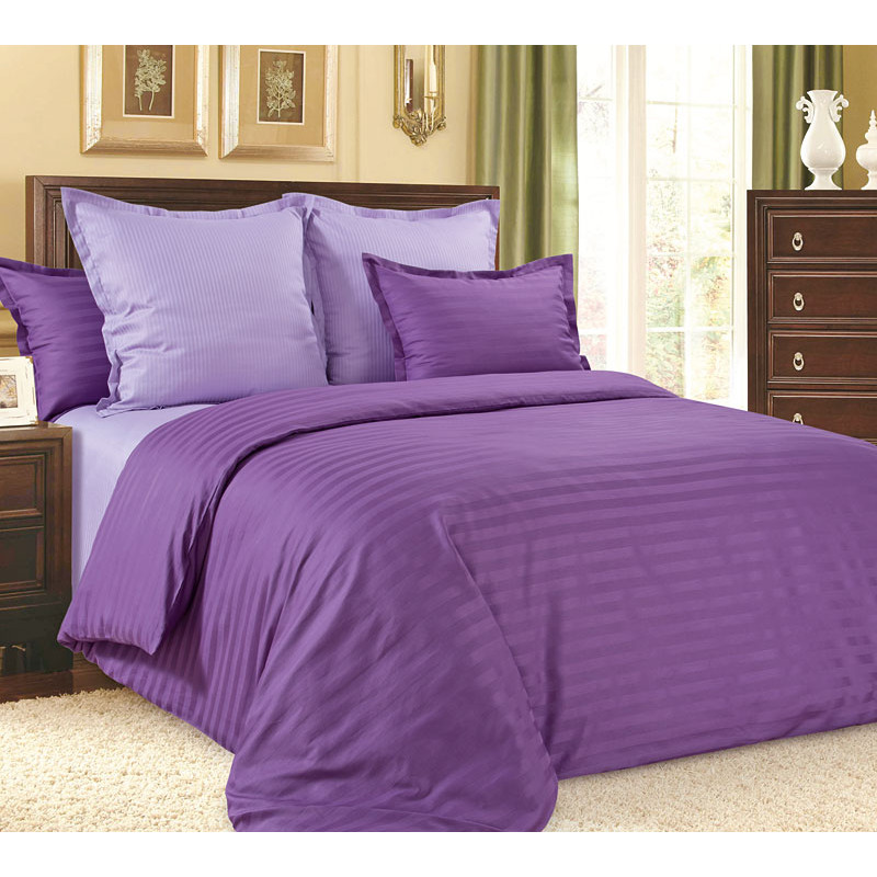 Set de lenjerie Cottony satin de lux VIOLET 2P EURO