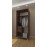 Dulap BofiMob D-100 (foto2) 220x100x60 cm bej, maro, negru