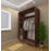 Dulap BofiMob D-160 220x160x60 cm bej, maro, negru