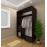 Dulap BofiMob D-160 220x160x60 cm bej, maro, negru