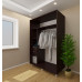 Dulap BofiMob D-160 220x160x60 cm bej, maro, negru