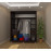 Dulap BofiMob D-180 (foto2) 220x180x60 cm bej, maro, negru