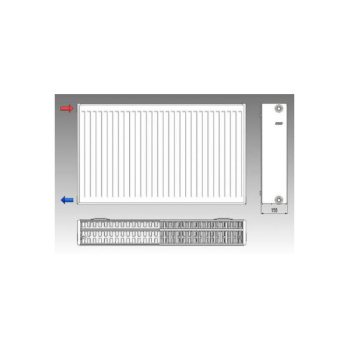 Radiator din otel KORAD K33 300*600